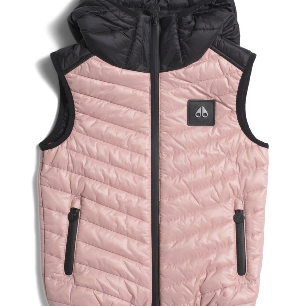 Moose knuckles Cadman Vest Unisex in all sizes Rose Smoke